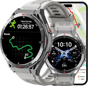 SMARTWATCH z GPS męski do biegania SPORT 1