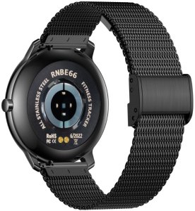 Elegancki Smartwatch Damski z Bransoletą Mesh i Funkcjami Zdrowotnymi 10