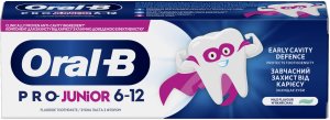 ORAL-B PASTA dla dzieci PRO-JUNIOR 6-12 7