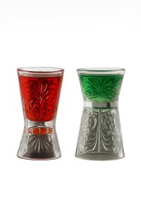 Kieliszek do wódki shot 60 ml/30 ml Tattoo 1