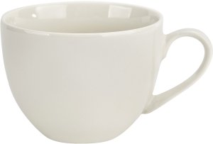 Filiżanka porcelanowa 220 ml + spodek Krem P2388 4