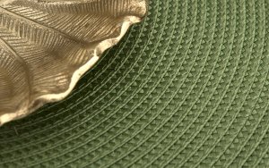 Mata dekoracyjna 38 cm Round 81363 Zielona 5