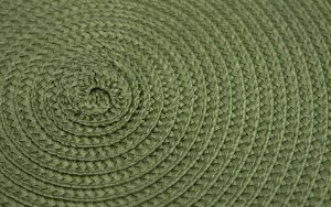 Mata dekoracyjna 38 cm Round 81363 Zielona 6