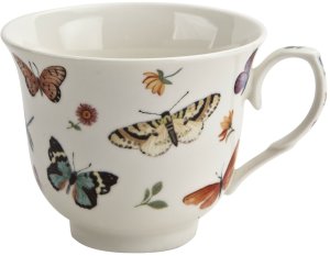 Filiżanka porcelanowa 250 ml + spodek Butterflies 3