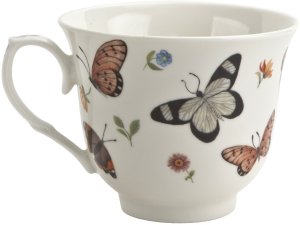 Filiżanka porcelanowa 250 ml + spodek Butterflies 7