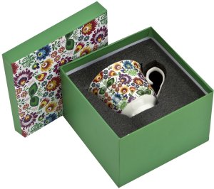 Filiżanka porcelanowa 250 ml + spodek Łowicz 3