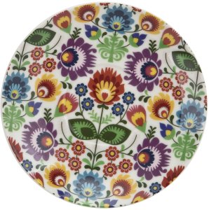 Filiżanka porcelanowa 250 ml + spodek Łowicz 5