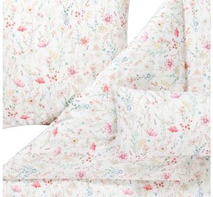 Pościel satynowa 200x220 cm Celeste 7961/410 pink 4