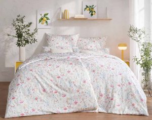 Pościel satynowa 200x220 cm Celeste 7961/410 pink 5