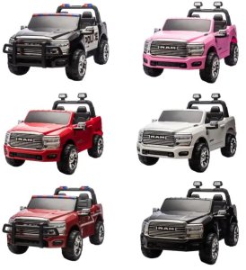 RAM [JJ2599] Auto Ram 3500 na akumulator 2x200W 24V/7Ah EVA LED bluetooth - różowy 12