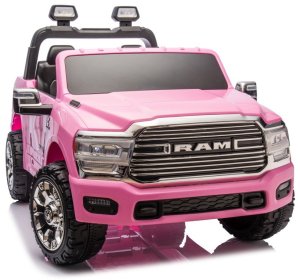 RAM [JJ2599] Auto Ram 3500 na akumulator 2x200W 24V/7Ah EVA LED bluetooth - różowy 19