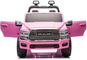 RAM [JJ2599] Auto Ram 3500 na akumulator 2x200W 24V/7Ah EVA LED bluetooth - różowy 2