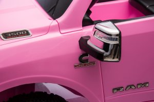 RAM [JJ2599] Auto Ram 3500 na akumulator 2x200W 24V/7Ah EVA LED bluetooth - różowy 24