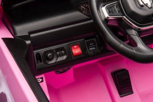 RAM [JJ2599] Auto Ram 3500 na akumulator 2x200W 24V/7Ah EVA LED bluetooth - różowy 28