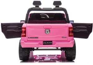 RAM [JJ2599] Auto Ram 3500 na akumulator 2x200W 24V/7Ah EVA LED bluetooth - różowy 3