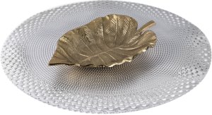 Mata dekoracyjna 38 cm Roma 60253 Srebrna 3