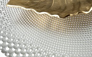 Mata dekoracyjna 38 cm Roma 60253 Srebrna 6