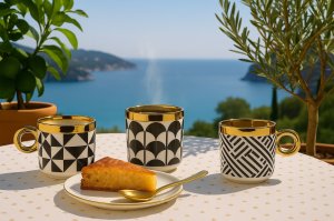 Kubek porcelanowy 350 ml Gold Dream C 6