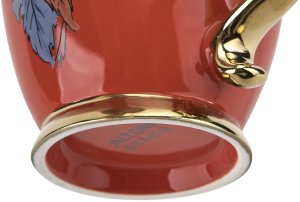 Filiżanka na stopce 400 ml Exotic Pomarańczowa 6