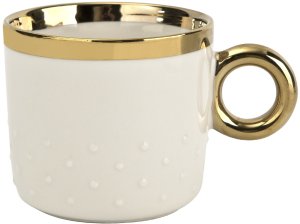 Kubek porcelanowy 350 ml Palazzo kremowy 2759 1