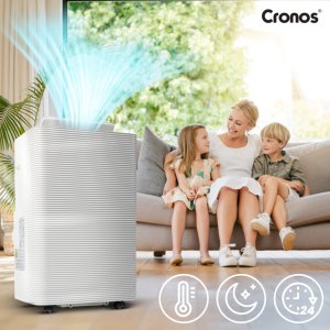 Klimatyzator przenośny cichy Cronos OL-BKY35-A015C 3,5kW Pilot i akcesoria 3