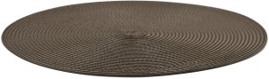 Mata dekoracyjna 38 cm Round 81363 Brązowa 4