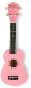 SUPRIMO UK21 SET PK ukulele sopranowe 21"" różowe 5