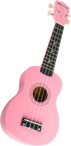 SUPRIMO UK21 SET PK ukulele sopranowe 21"" różowe 6