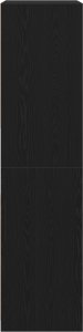 vidaXL Szafa w kolorze czarnego dębu 100x50x200 cm 3
