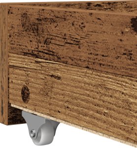vidaXL Łóżko dzienne z szufladami Postarzane drewno Drewno inżynieryjne 5