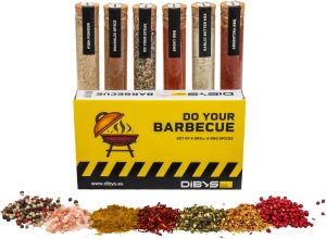 Lobo ZESTAW PRZYPRAW "DO YOUR BARBECUE" 6X60ML 2