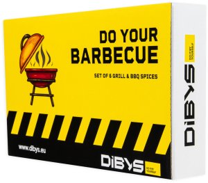 Lobo ZESTAW PRZYPRAW "DO YOUR BARBECUE" 6X60ML 6