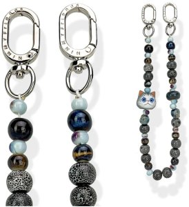 Bag charm handstrap Nimmy New Big Eye Cute Pets 2.0 gray 7