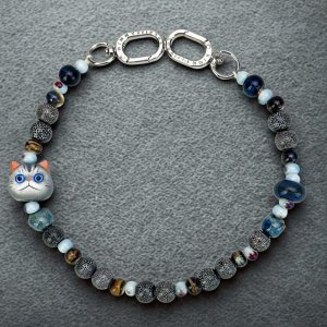 Bag charm handstrap Nimmy New Big Eye Cute Pets 2.0 gray 9