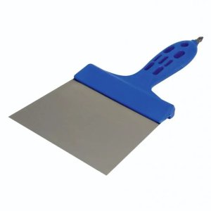 Stainless steel trowel plastic handle 150 MM 1