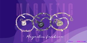 Usorteret Bag charm handstrap Nimmy Magnetic fashion black 7