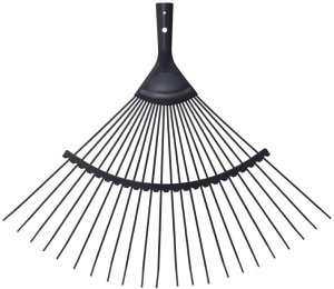 Flexible steel leaf rake 22 T 1