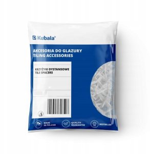 Crosses white 2.5 mm. 100 pcs. 3