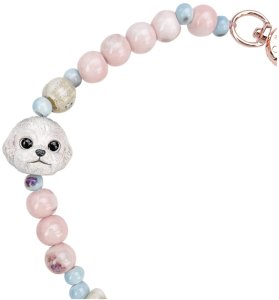 Bag charm handstrap Nimmy New Big Eye Cute Pets 2.0 pink 2