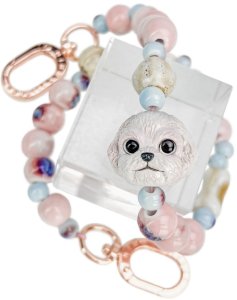Bag charm handstrap Nimmy New Big Eye Cute Pets 2.0 pink 6