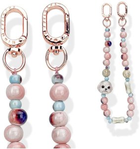 Bag charm handstrap Nimmy New Big Eye Cute Pets 2.0 pink 7