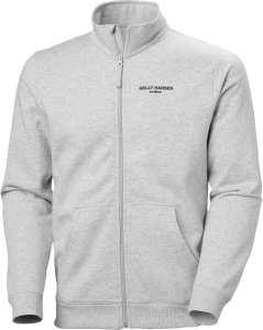 HELLY HANSEN Classic Logo Zip Sweater, grey M 1