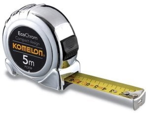 Tape measure ECO CHROM PCE59 5 m x 19 mm 1