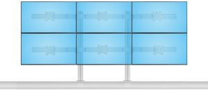 StarTech 6-MONITOR-ARM-A uchwyt / stojak do monitorów 81,3 cm (32") Biurko Biały 3