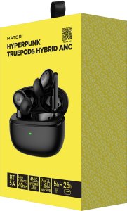Słuchawki Hator Hyperpunk Truepods Hybrid ANC Czarne (HTA431) 6