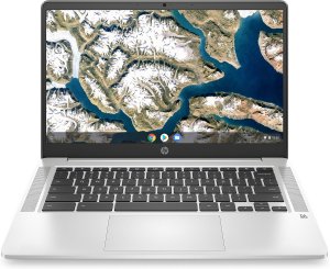 Laptop HP Chromebook Plus 14A-NA0012 - Intel N4020 | 4GB | 128GB | 14" FHD (1920x1080) | CHROME OS | MINERAL SILVER 1
