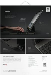 Uniq Case UNIQ Venno Pro Magnetic Smart with keyboard for iPad Pro 13" M4 (2024) bl 8