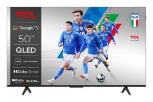 TCL P79K 50P79K Telewizor 127 cm (50") 4K Ultra HD Smart TV Wi-Fi Metaliczny 430 cd/m 1