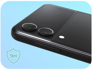 2-PAK Szkło Na Aparat Do Galaxy Z Flip 3 5G (Hartowane, Na Obiektyw, 9H) 4