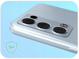 2-PAK Szkło Na Aparat Do Oppo Reno6 Pro 5G (Hartowane, Na Obiektyw, 9H) 4